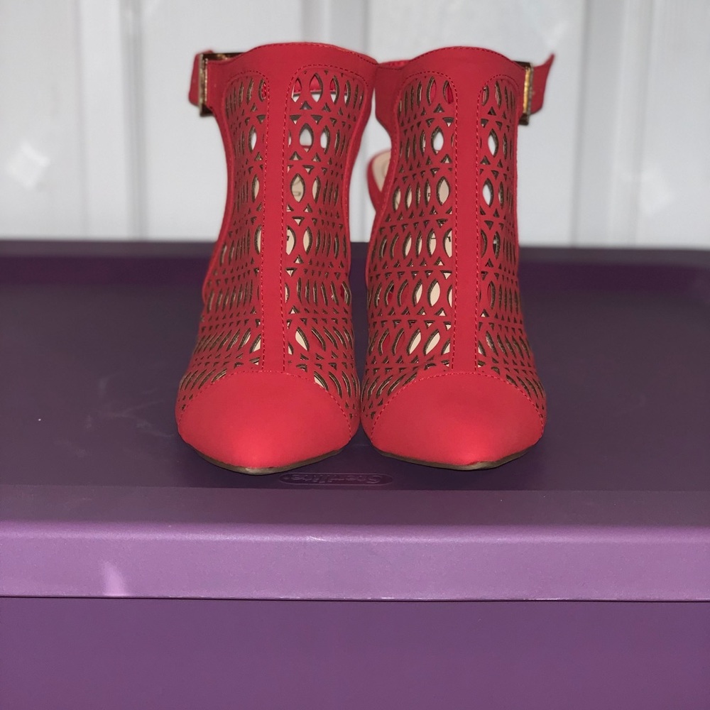 Red Booties - Picture 2 of 3